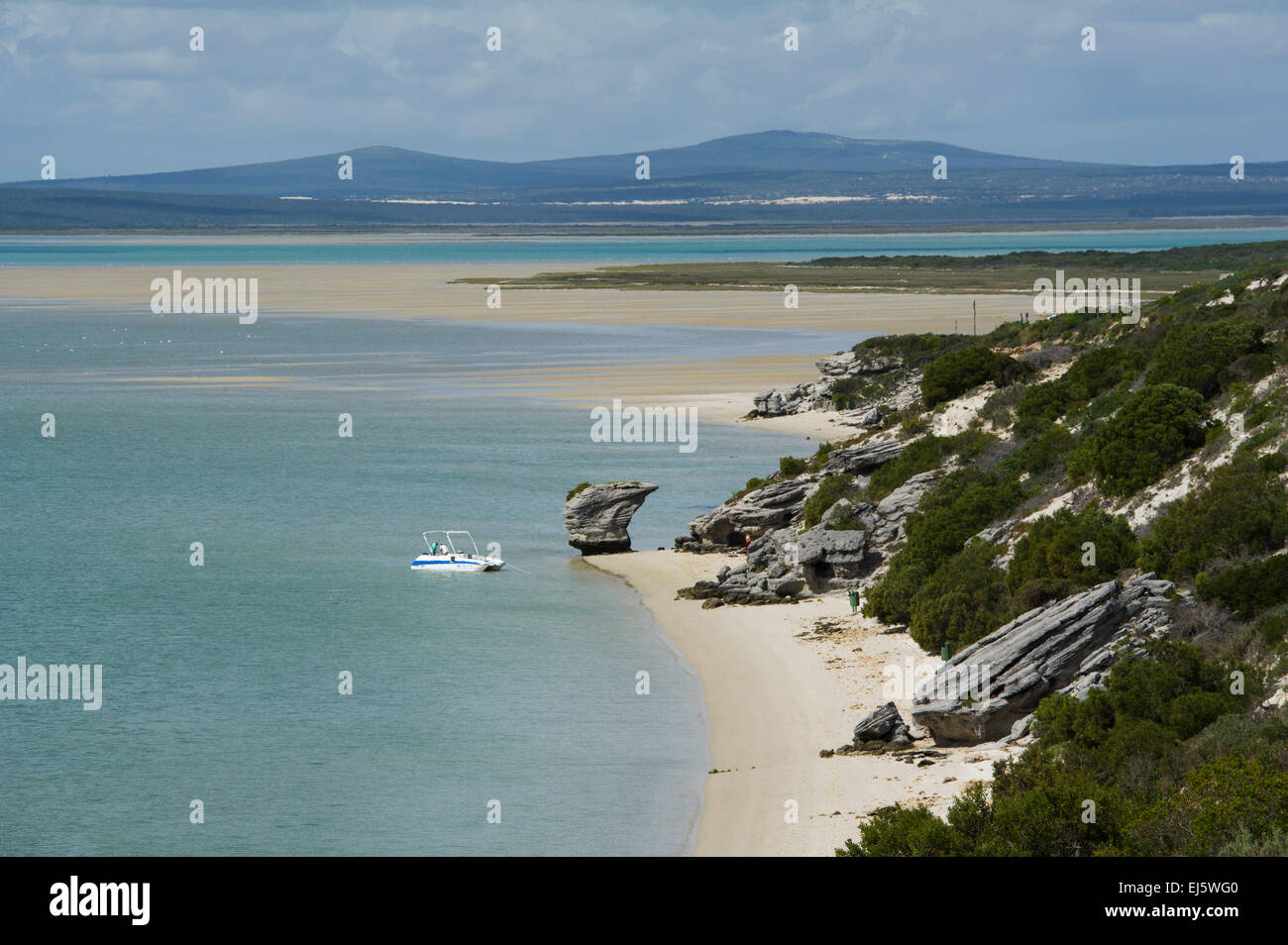 Sandy Beach, West Coast National Park, Südafrika Stockfoto