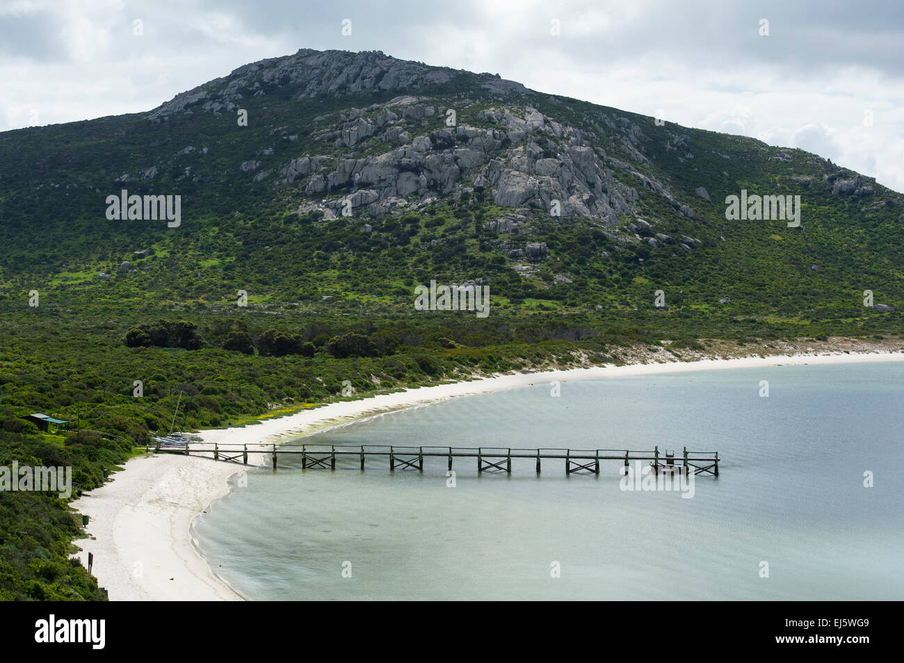 Sandy Beach, West Coast National Park, Südafrika Stockfoto