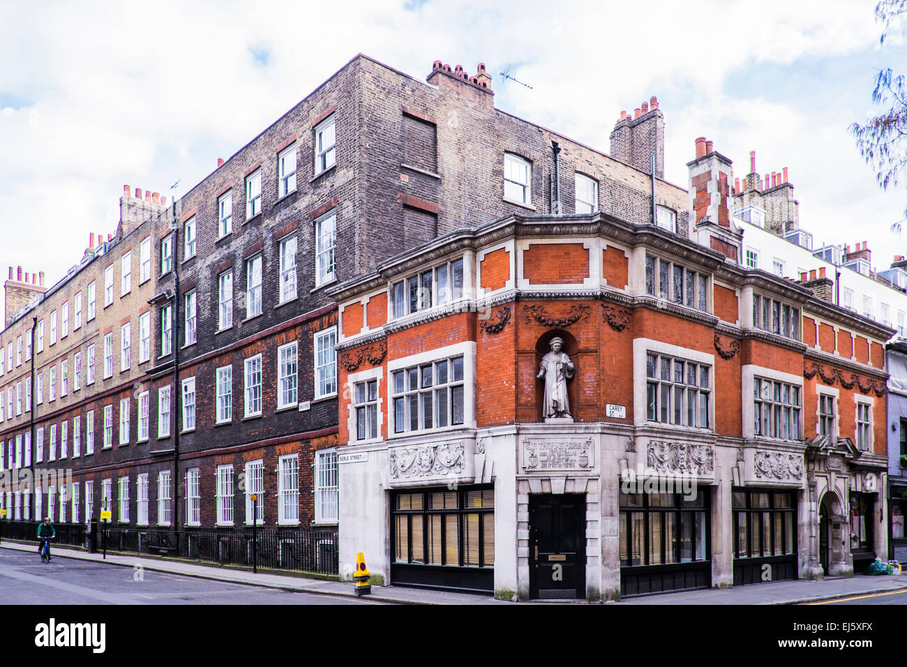 Georgische Terrasse Lincoln Inn - London Stockfoto