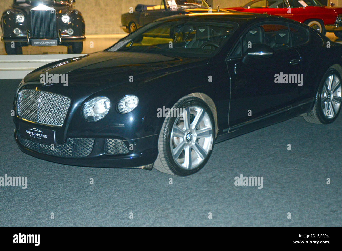 Bentley Motor Cars im showroom Stockfoto