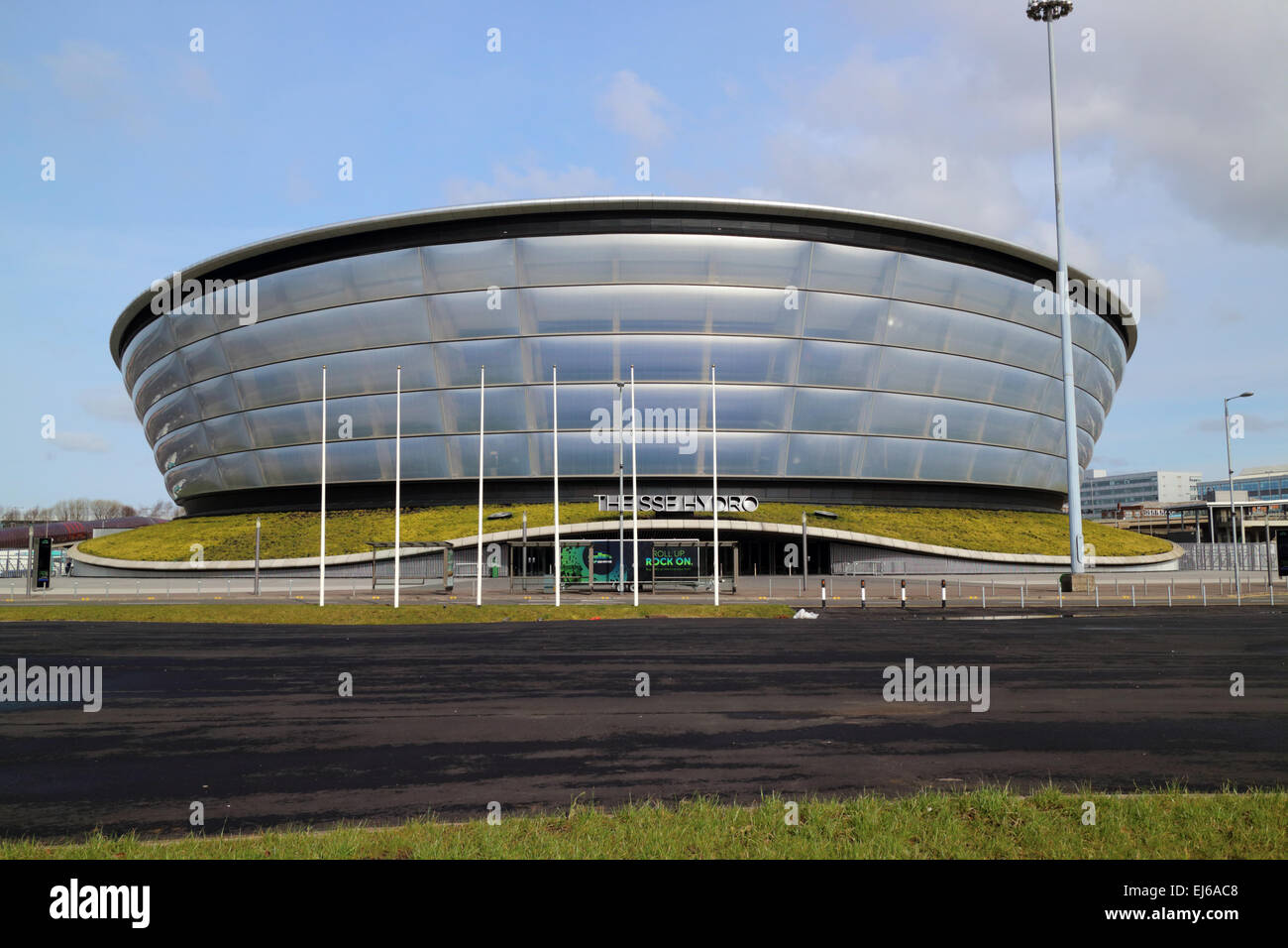 SSE hydro Arena Secc Glasgow Schottland, Vereinigtes Königreich Stockfoto