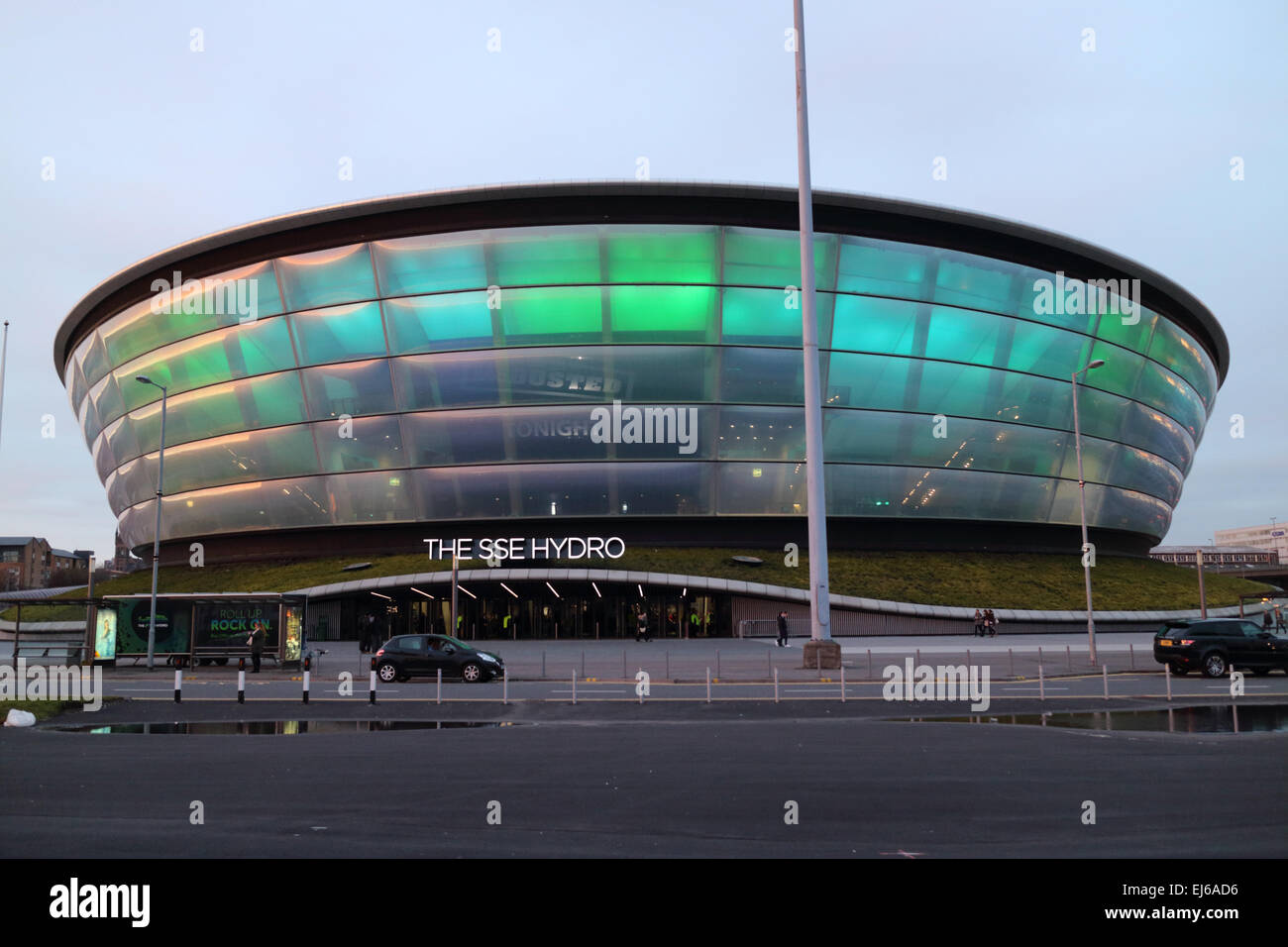 SSE hydro Arena Secc Glasgow Schottland, Vereinigtes Königreich Stockfoto