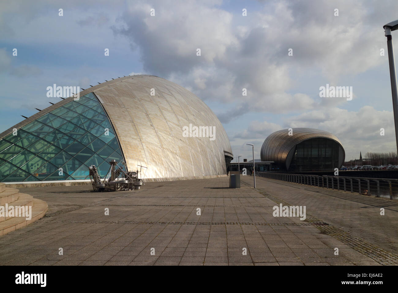 Glasgow Science centre Mall und Imax Kino pacific Quay Schottland, Vereinigtes Königreich Stockfoto