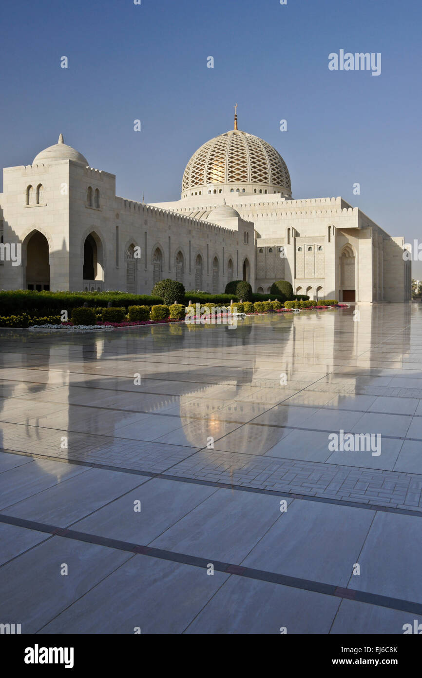 Sultan Qaboos Grand Mosque, Muscat, Oman Stockfoto