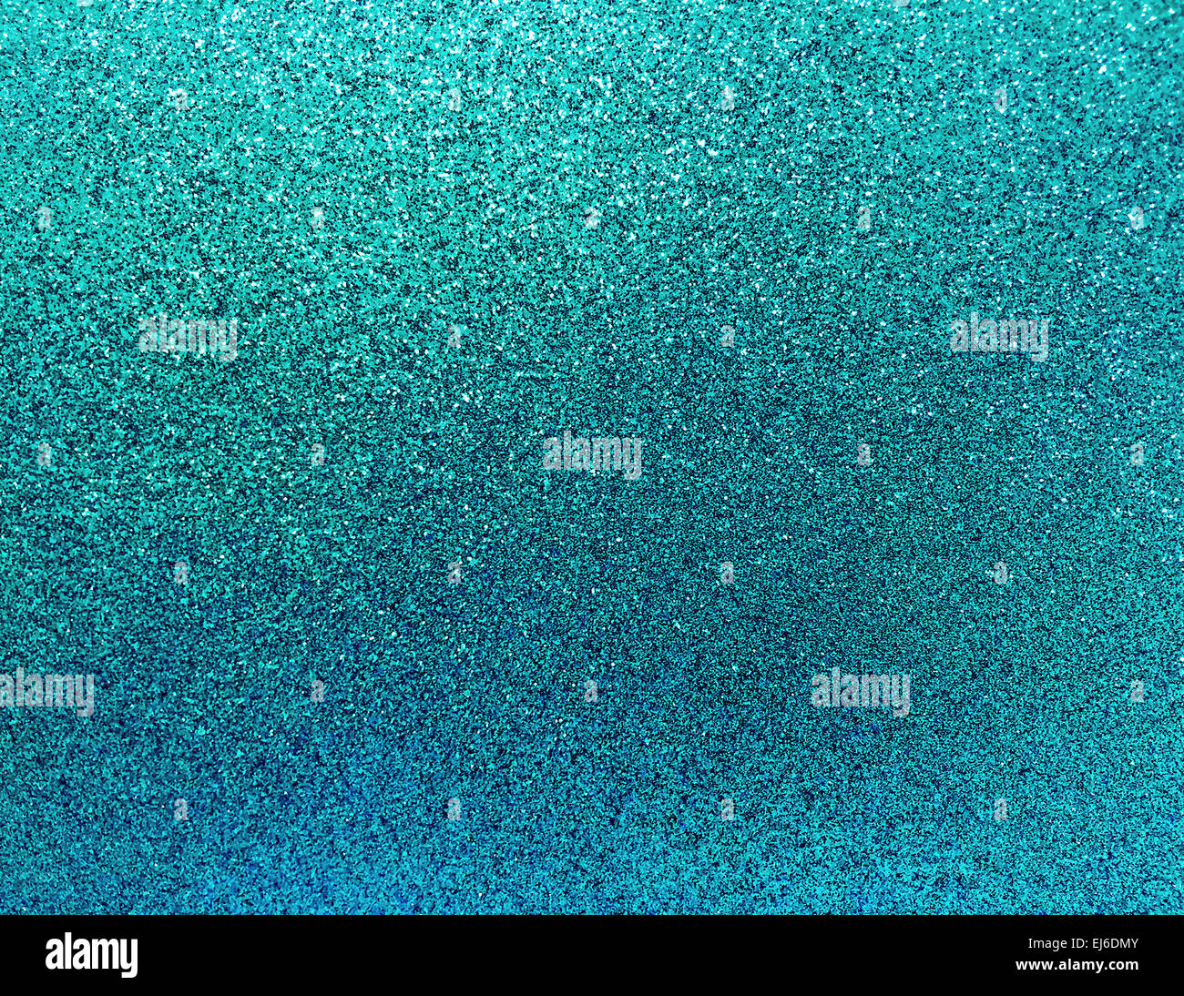Aqua Blau Glitter Papier Hintergrundtextur funkeln glänzende Gilttery Stockfoto
