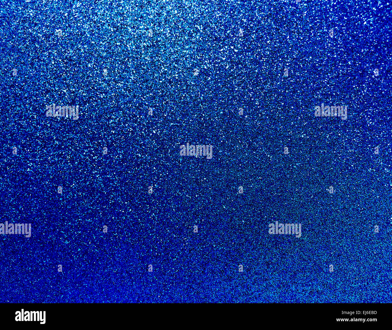 Blau Glitter Papier Hintergrund Textur Glanz glänzend Gilttery Stockfoto