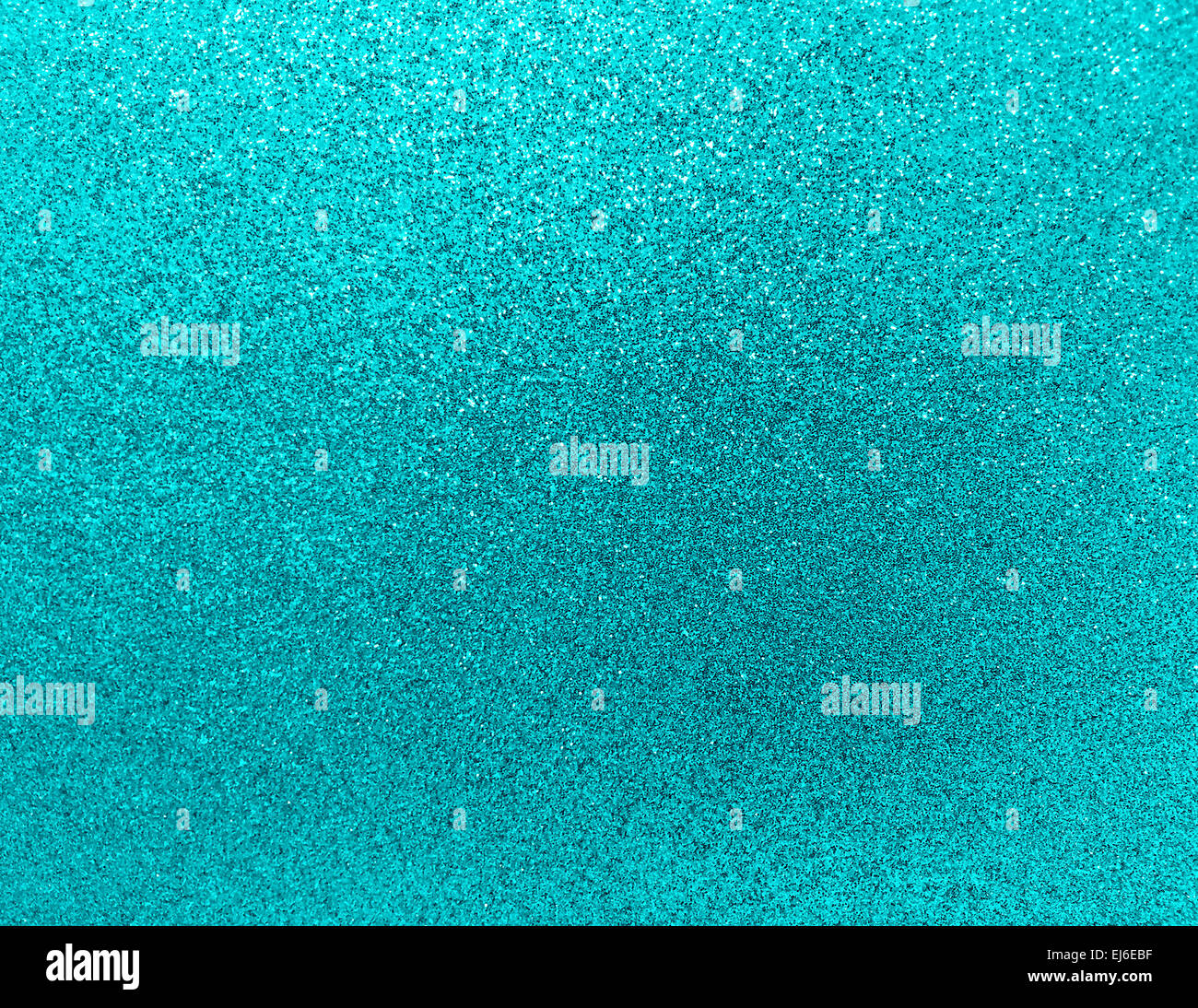 Aqua Blau Glitter Papier Hintergrundtextur funkeln glänzende Gilttery Stockfoto
