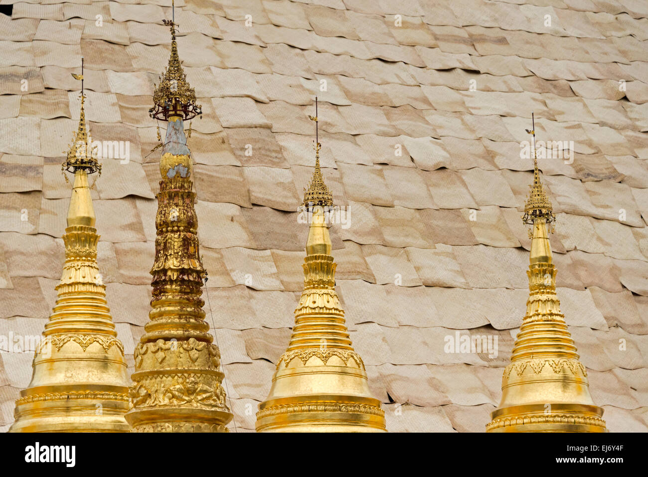 Shwedagon Pagode in Yangon, Myanmar Stockfoto