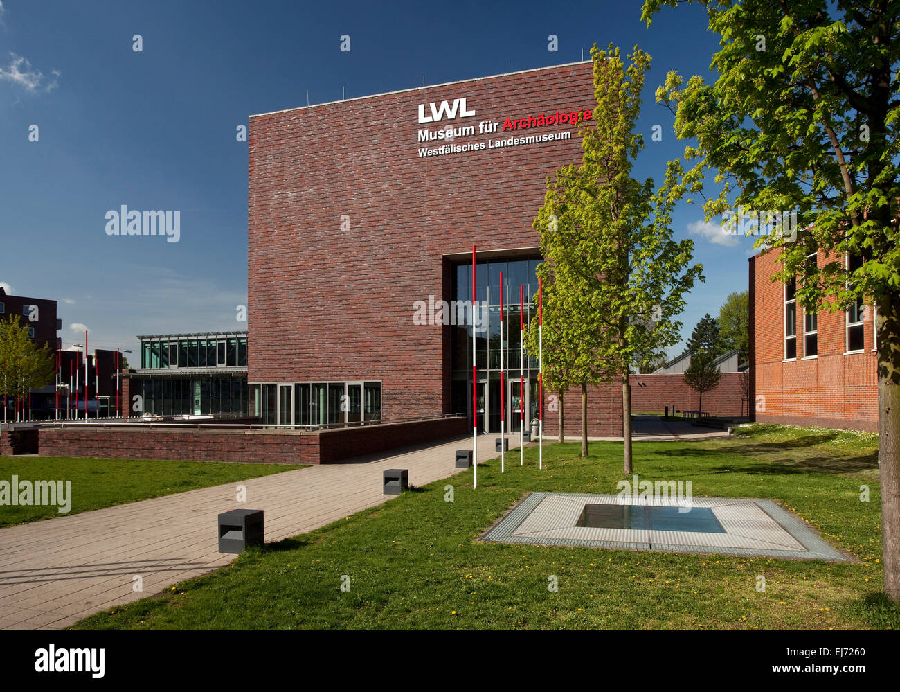 LWL-Museum für Archäologie, Westfälisches Landesmuseum, Herne, Ruhr district, North Rhine-Westphalia, Deutschland Stockfoto