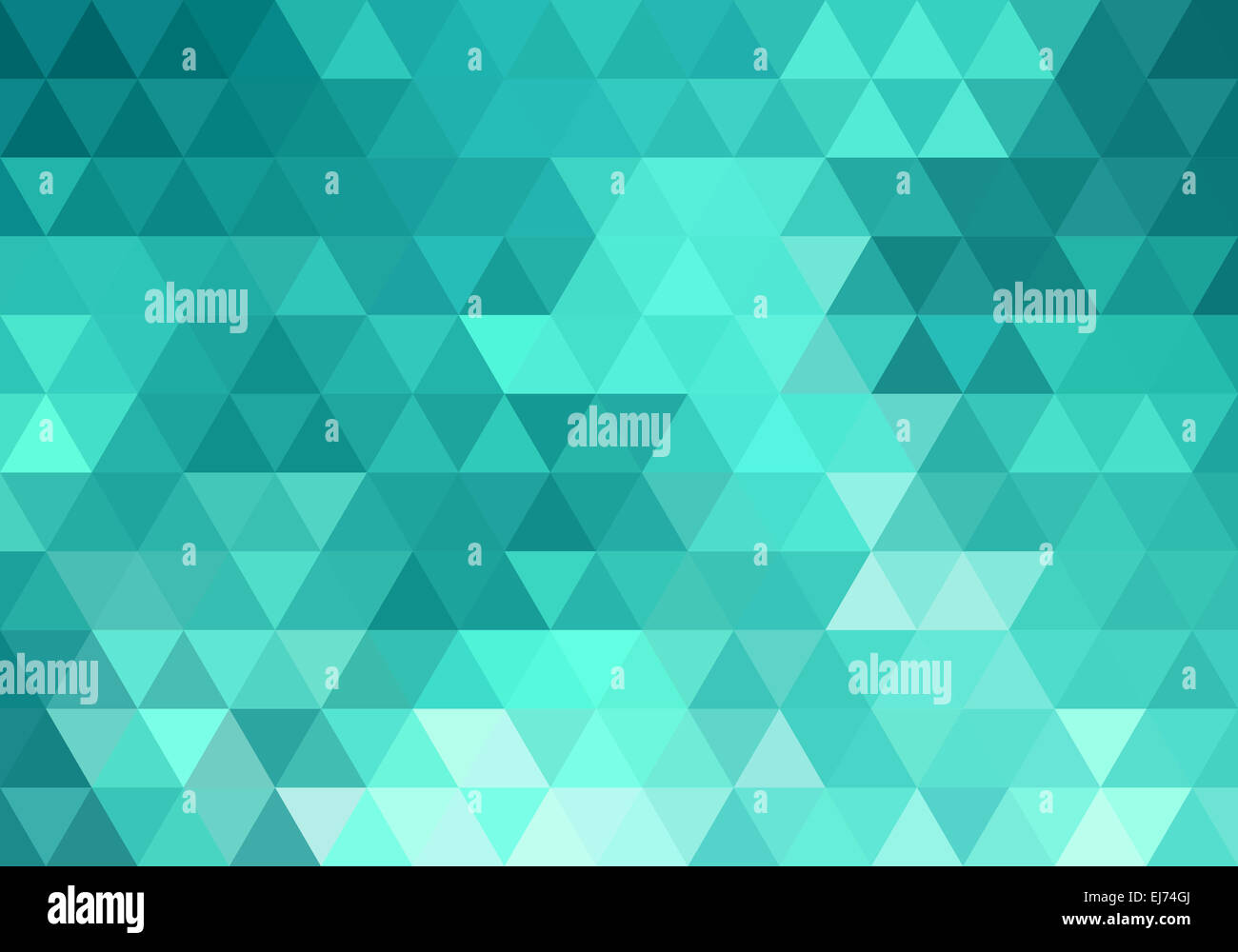 abstrakt/Petrol geometrischen Vektor Hintergrund, Dreieck-Muster Stockfoto