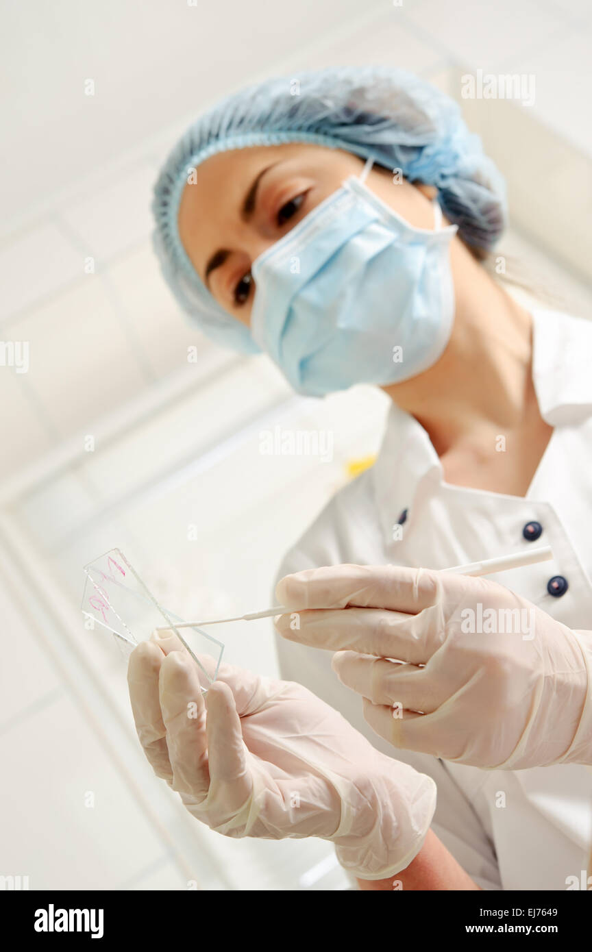 Junge Ärztin Stockfoto