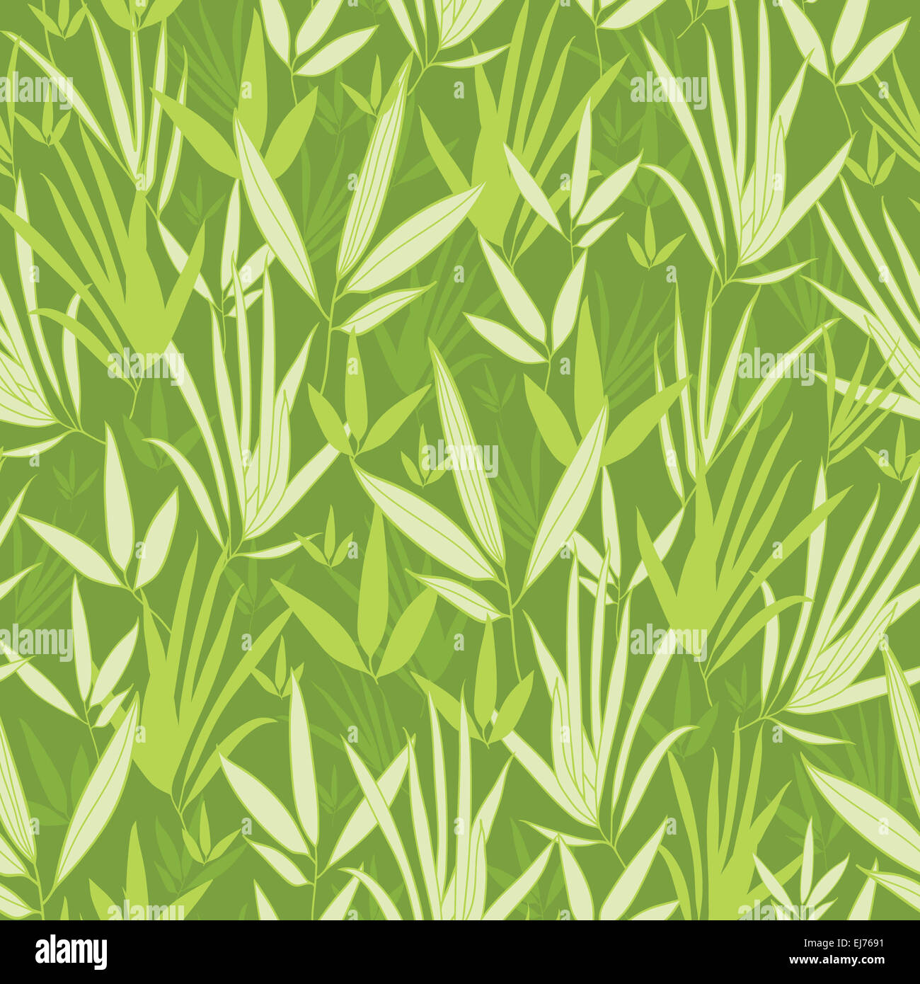 Bambus Zweige Musterdesign Hintergrund Stockfoto