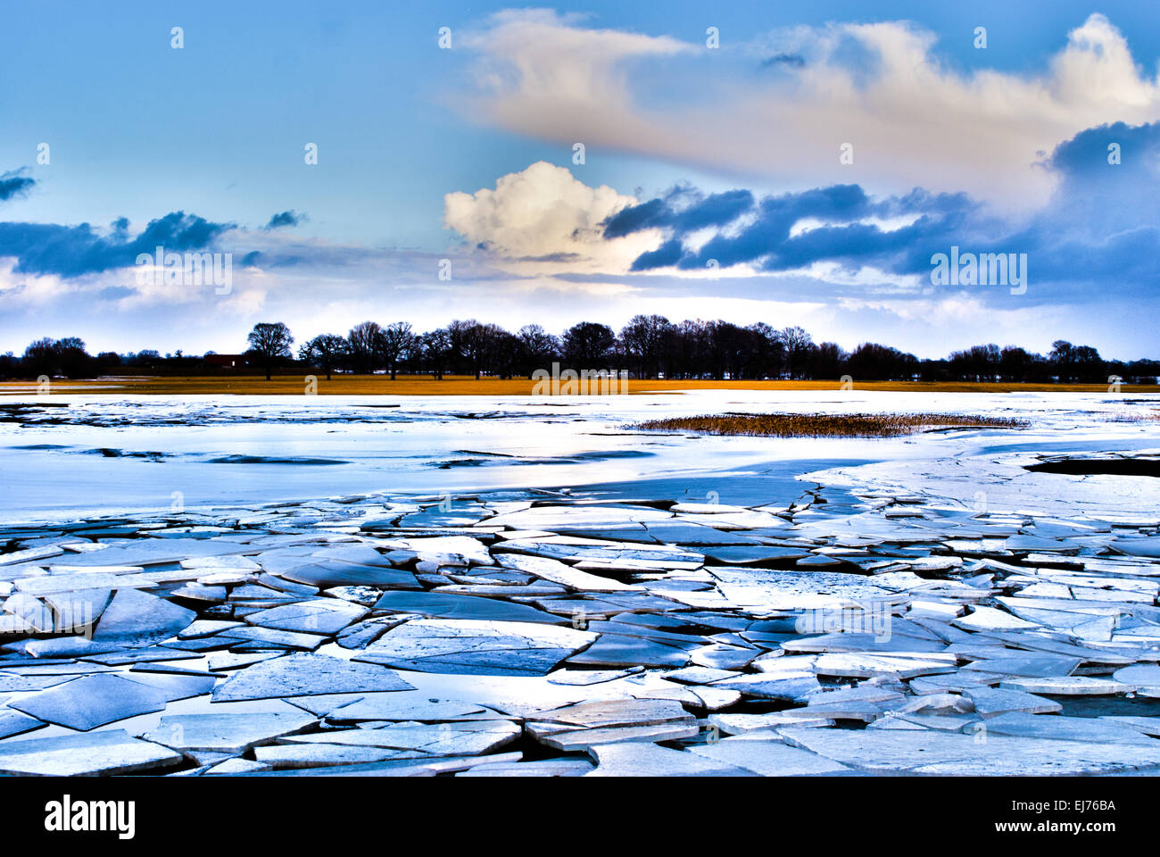 Winterträume Stockfoto