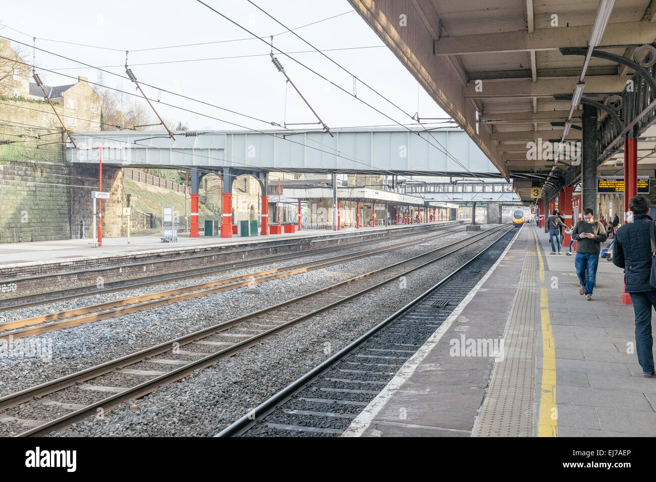 Lancaster-Station Stockfoto