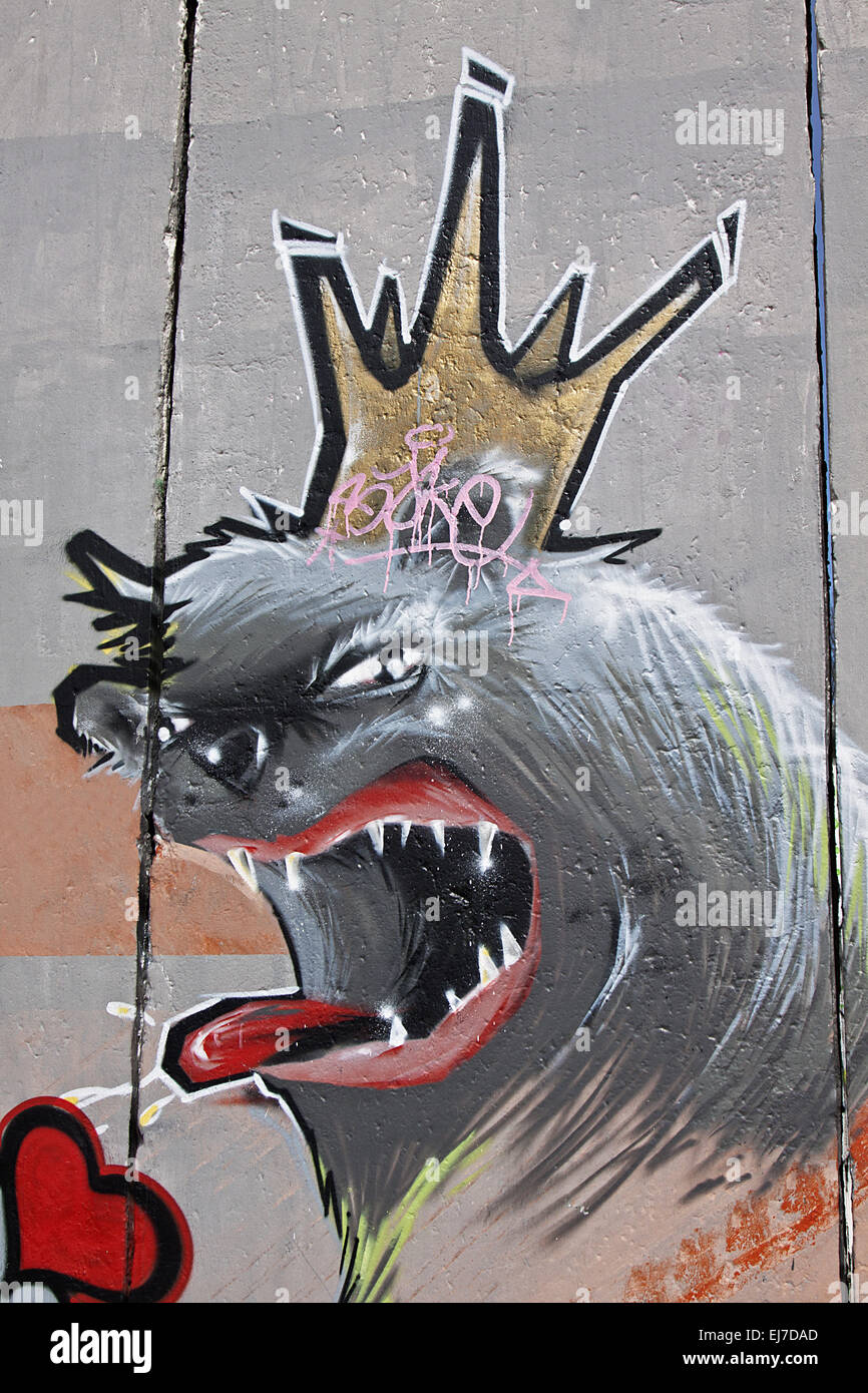 East Side Gallery Stockfotografie Alamy
