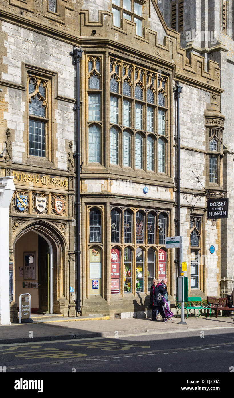 Dorset County Museum, Dorchester, Dorset, England, Großbritannien Stockfoto