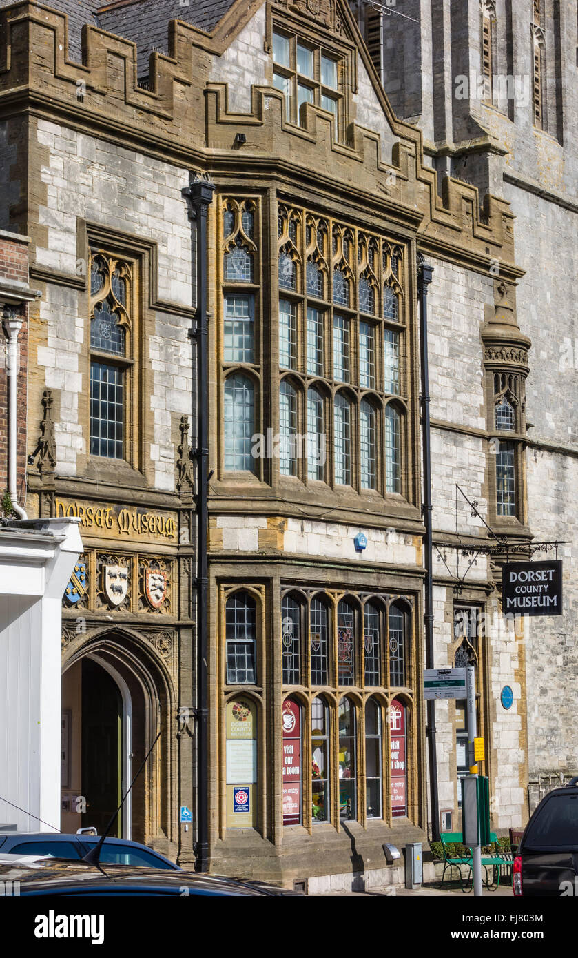 Dorset County Museum, Dorchester, Dorset, England, Großbritannien Stockfoto