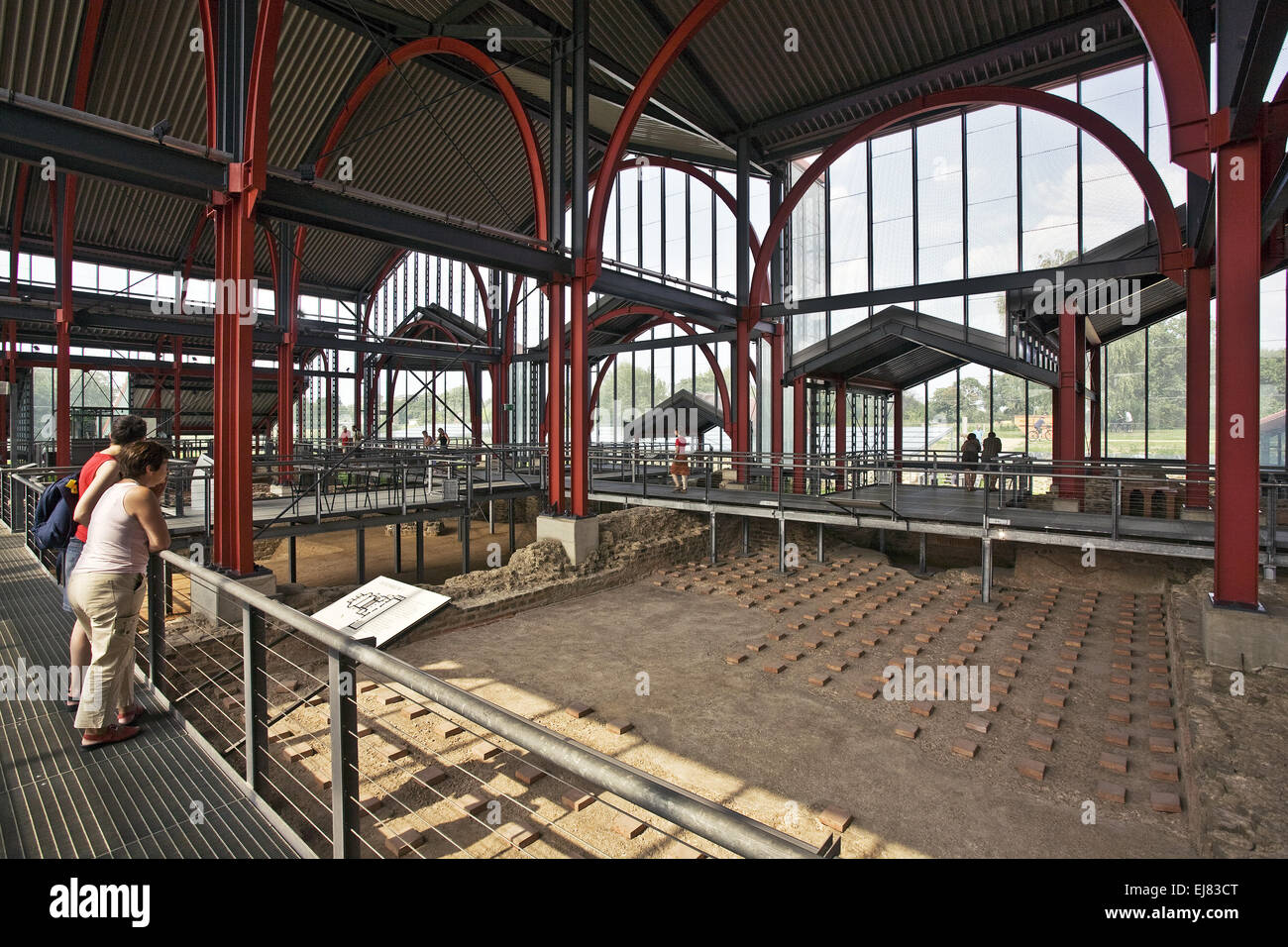 Archäologischer Park Xanten APX, Deutschland Stockfoto