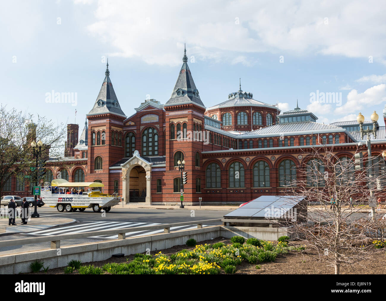 Kunst und Industrie Gebäude von Washington DC Stockfoto