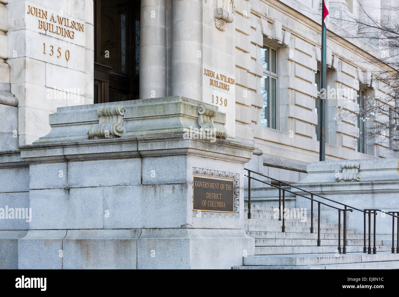 John A Wilson Building Washington DC Stockfoto