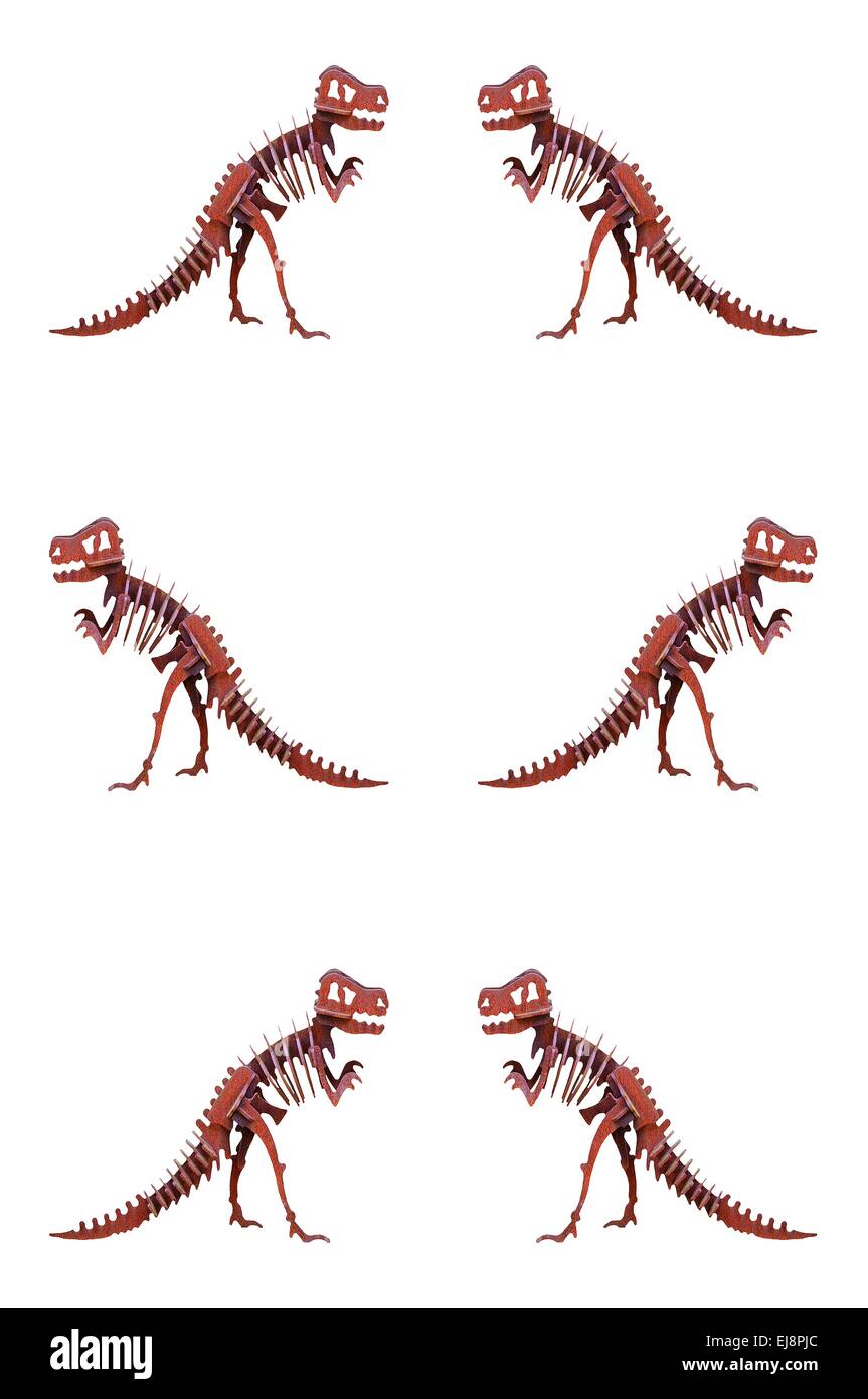 die Dinosaurier gehen weiter Stockfoto