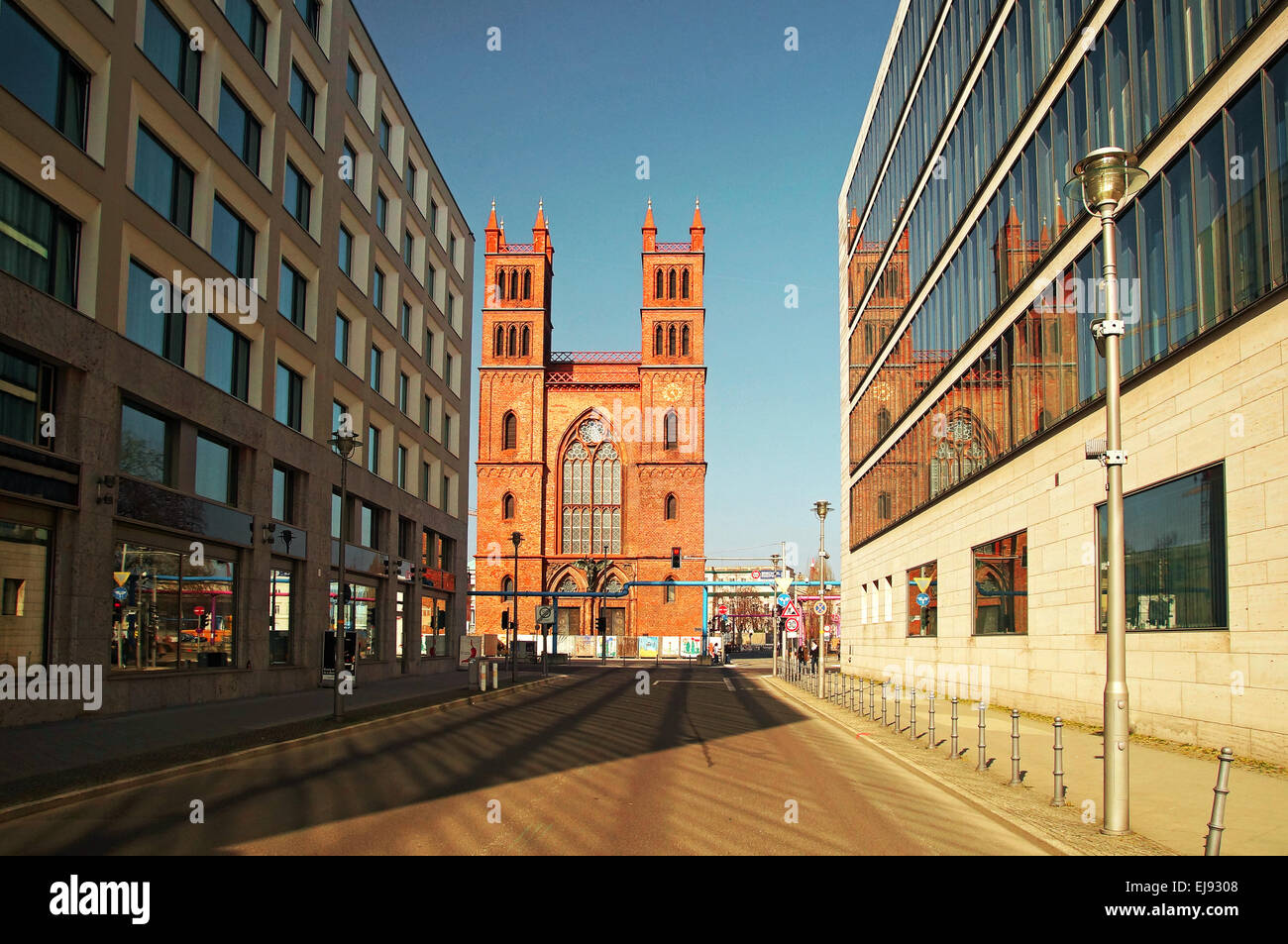 Friedrichwerder Kirche Deutschland Berlin Stockfoto