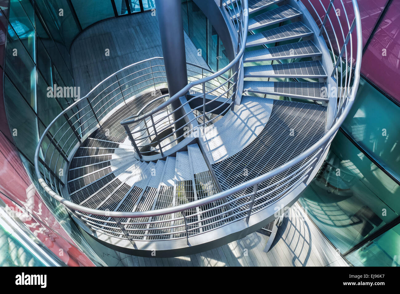 Wendeltreppe Stockfoto