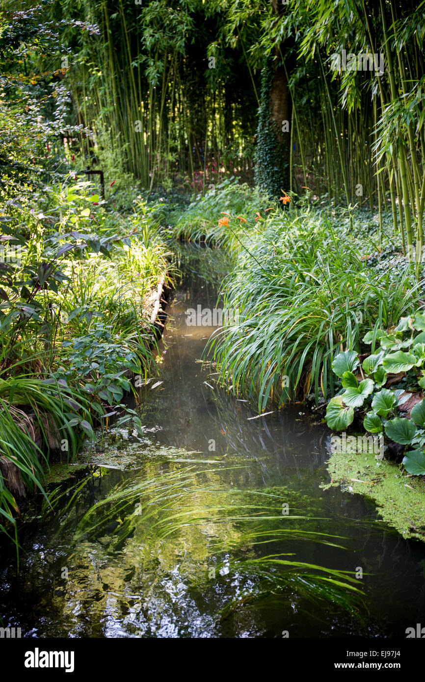 Frankreich, Europa, Giverny, Claude Monet Stiftung, Gärten von Monets Haus Stockfoto