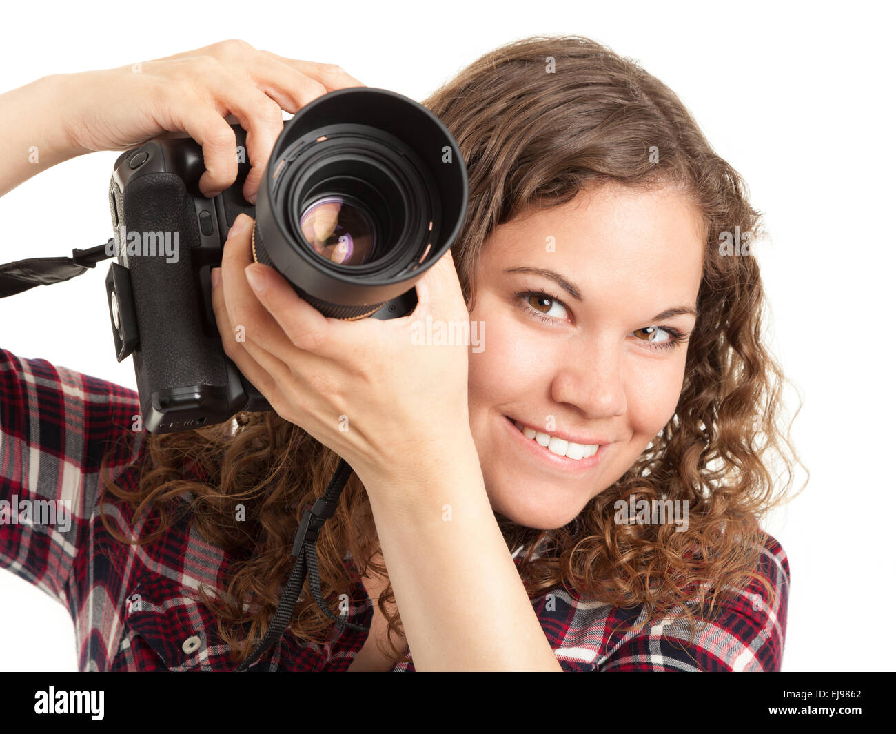 Fotografin Stockfoto