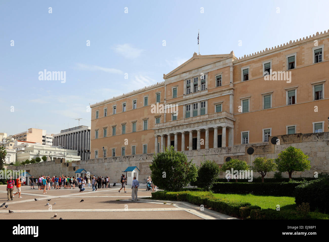 Griechenland Athen griechische Parlament Stockfoto