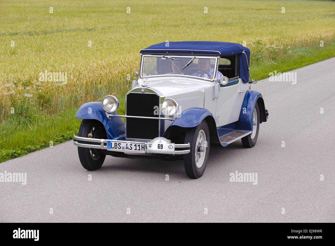 Oldtimer Mercedes, gebaut im Jahr 1930 Stockfoto