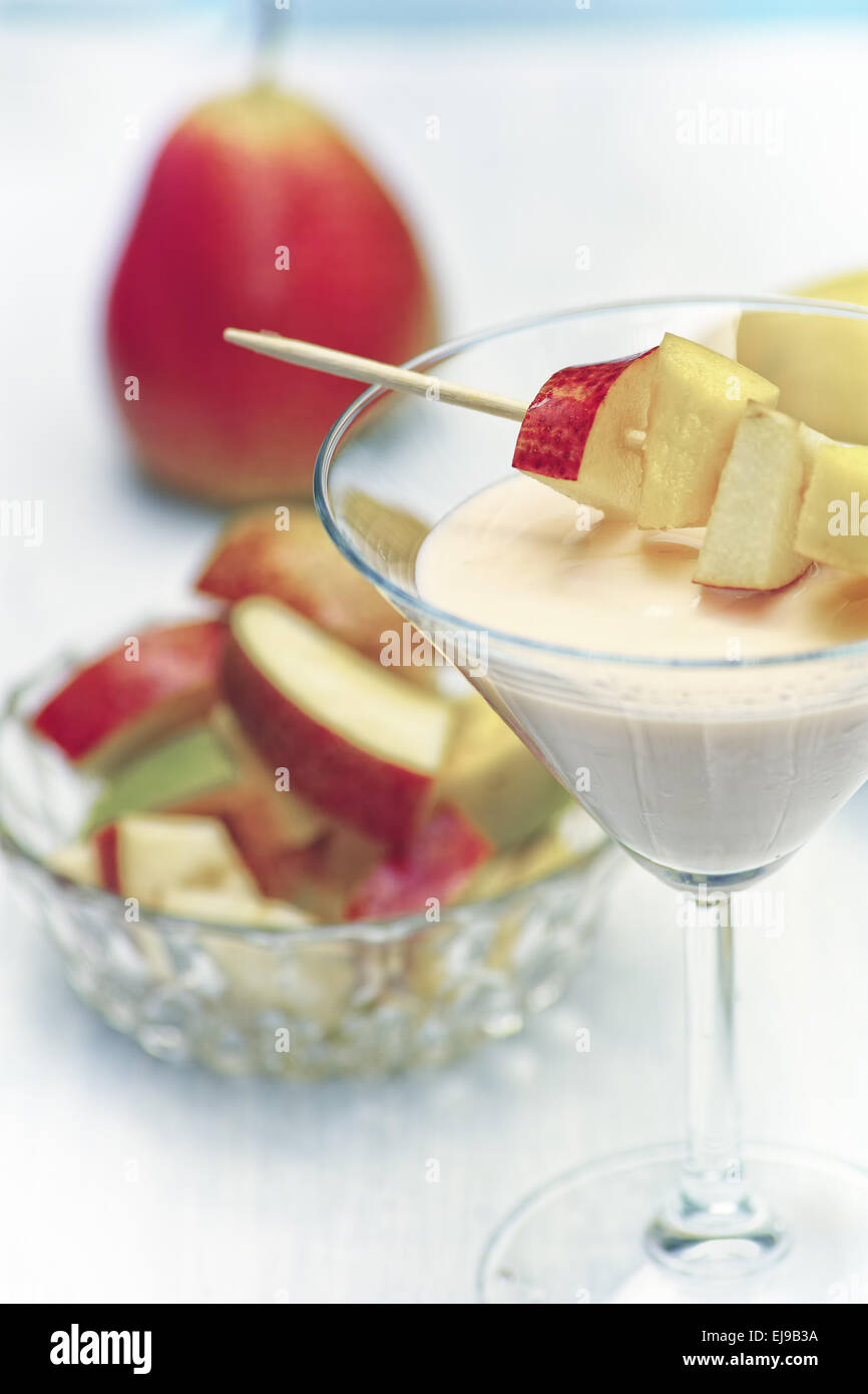 Mango-Frucht shake Stockfoto