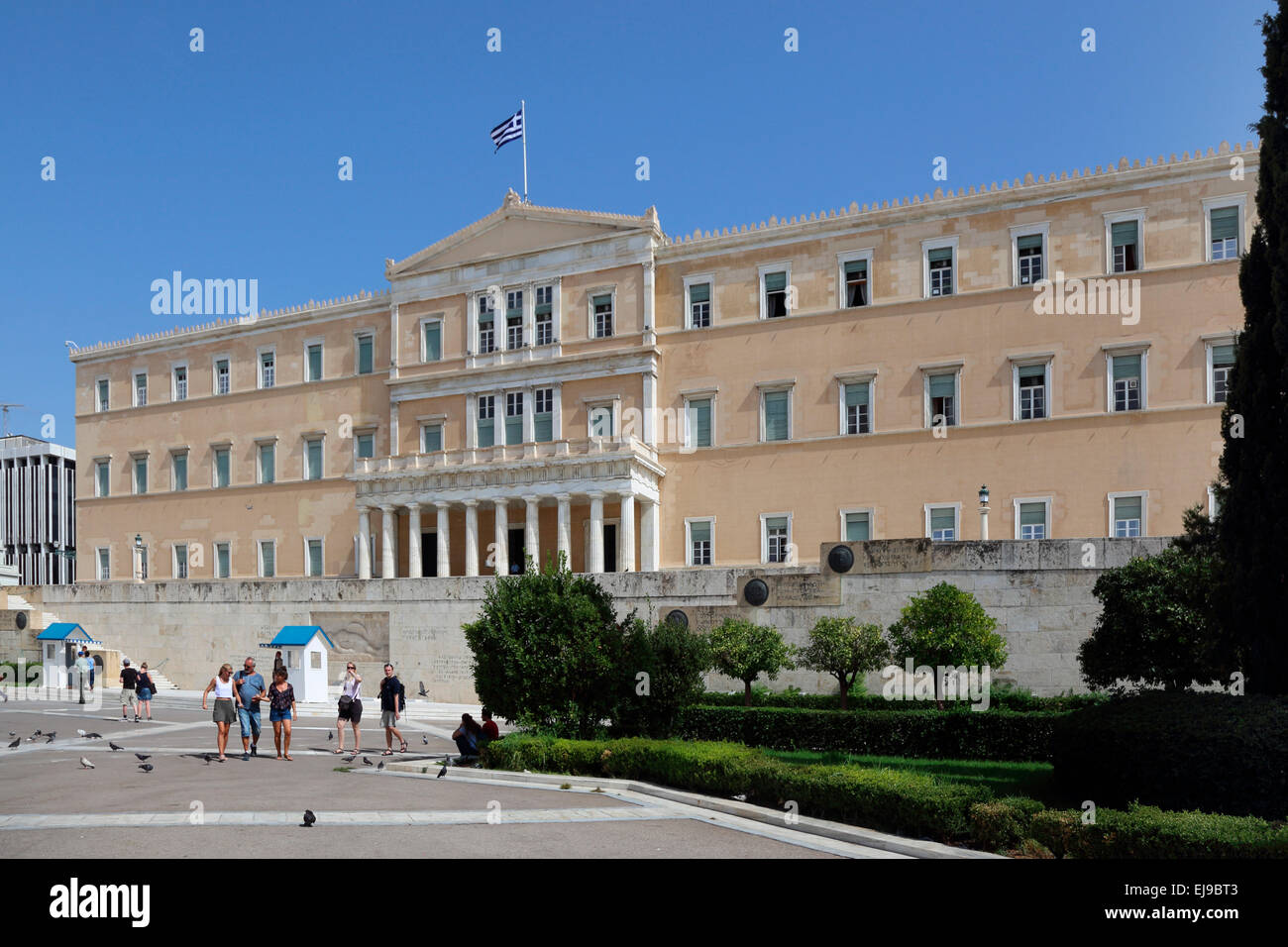 Griechenland Athen griechische Parlament Stockfoto