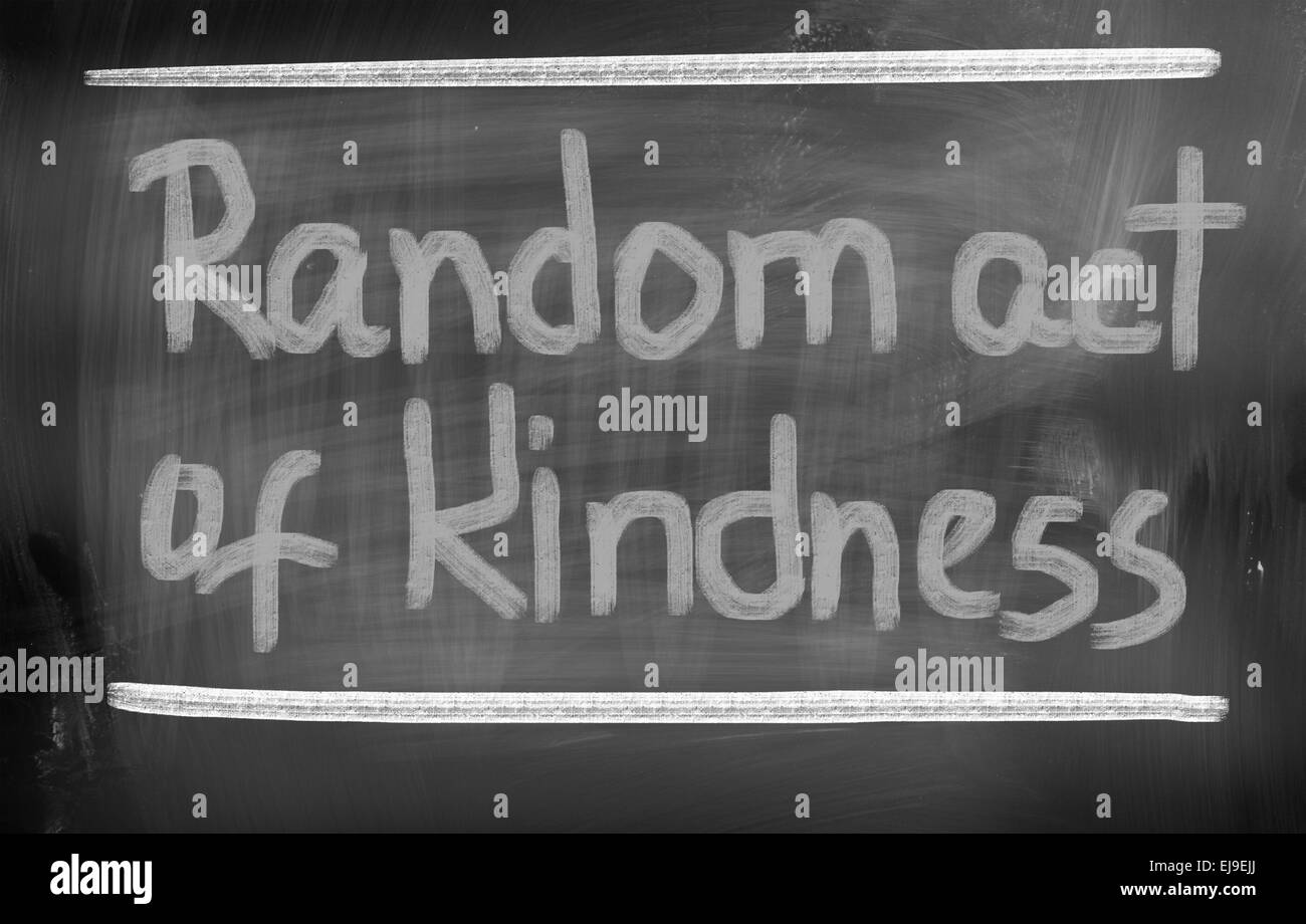 Random Act Of Kindness-Konzept Stockfoto