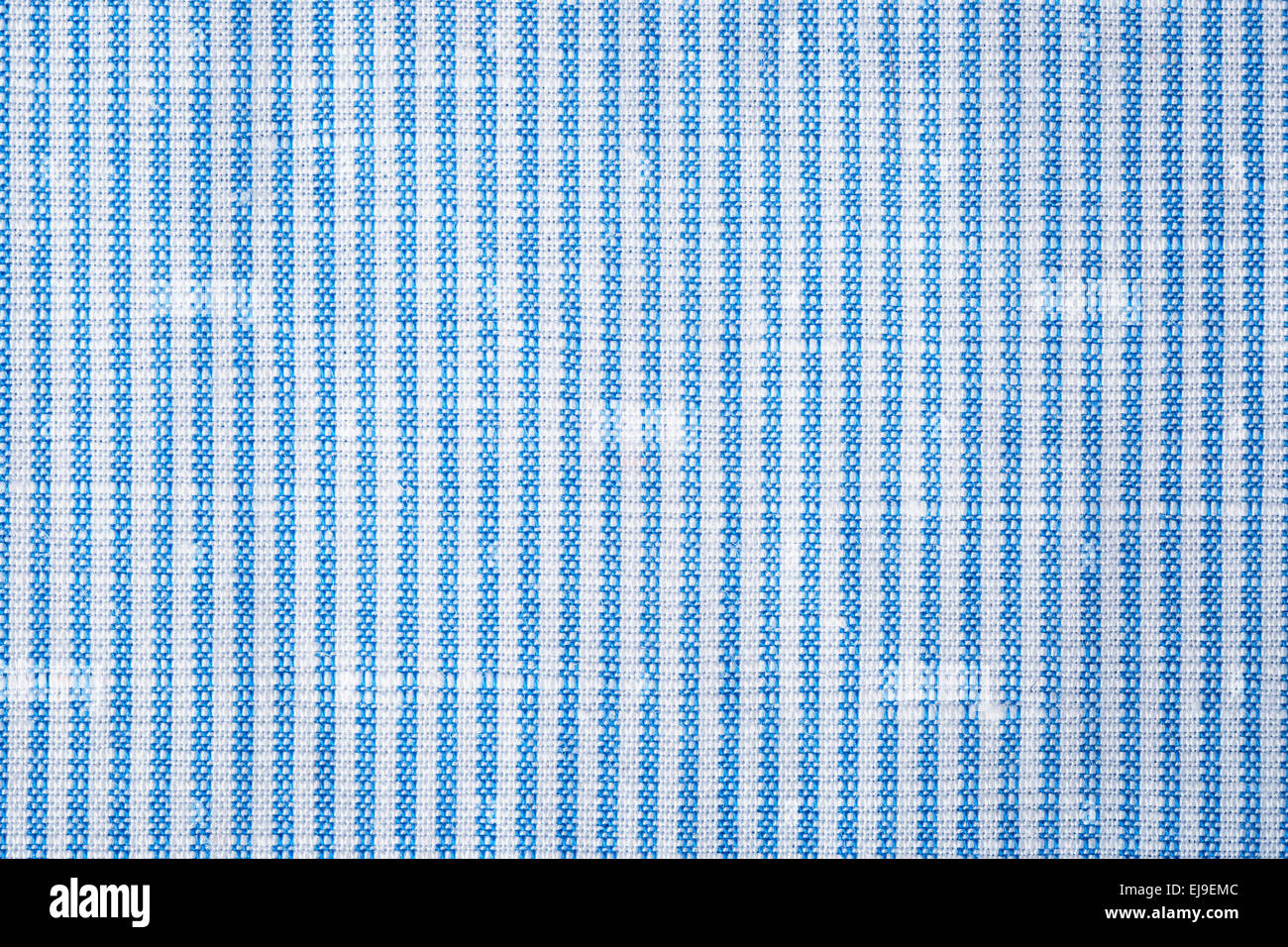 gestreifter Baumwolle closeup Stockfoto
