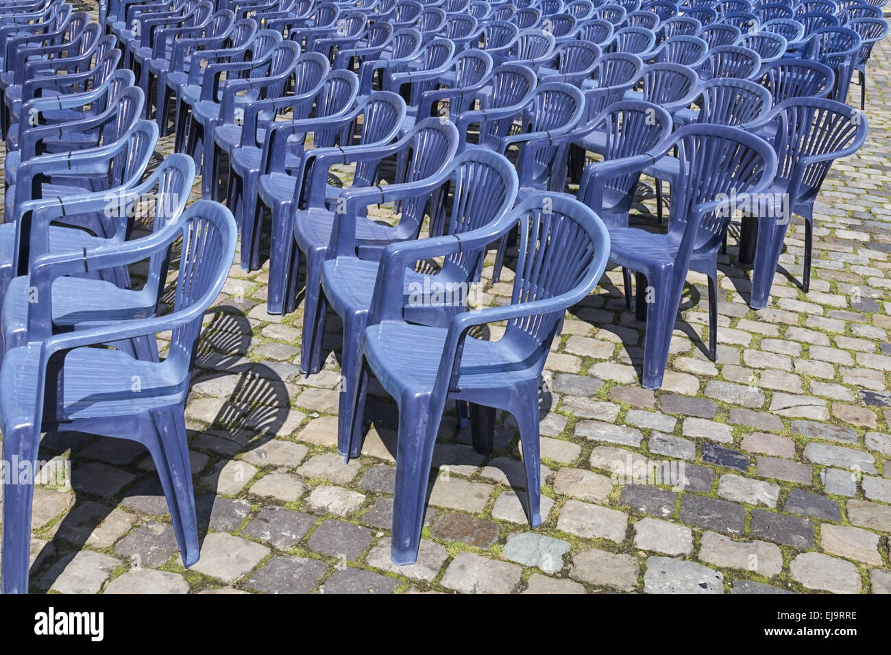 für die Zuschauer Stockfoto