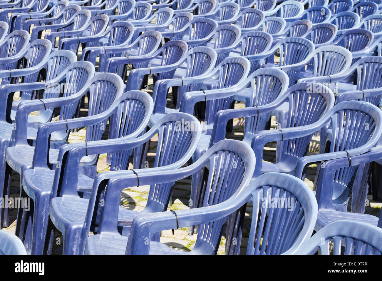 für die Zuschauer Stockfoto