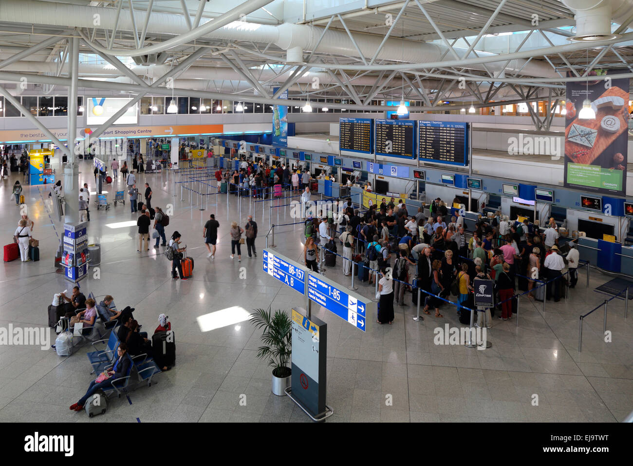 Griechenland Athen Flughafen Stockfoto
