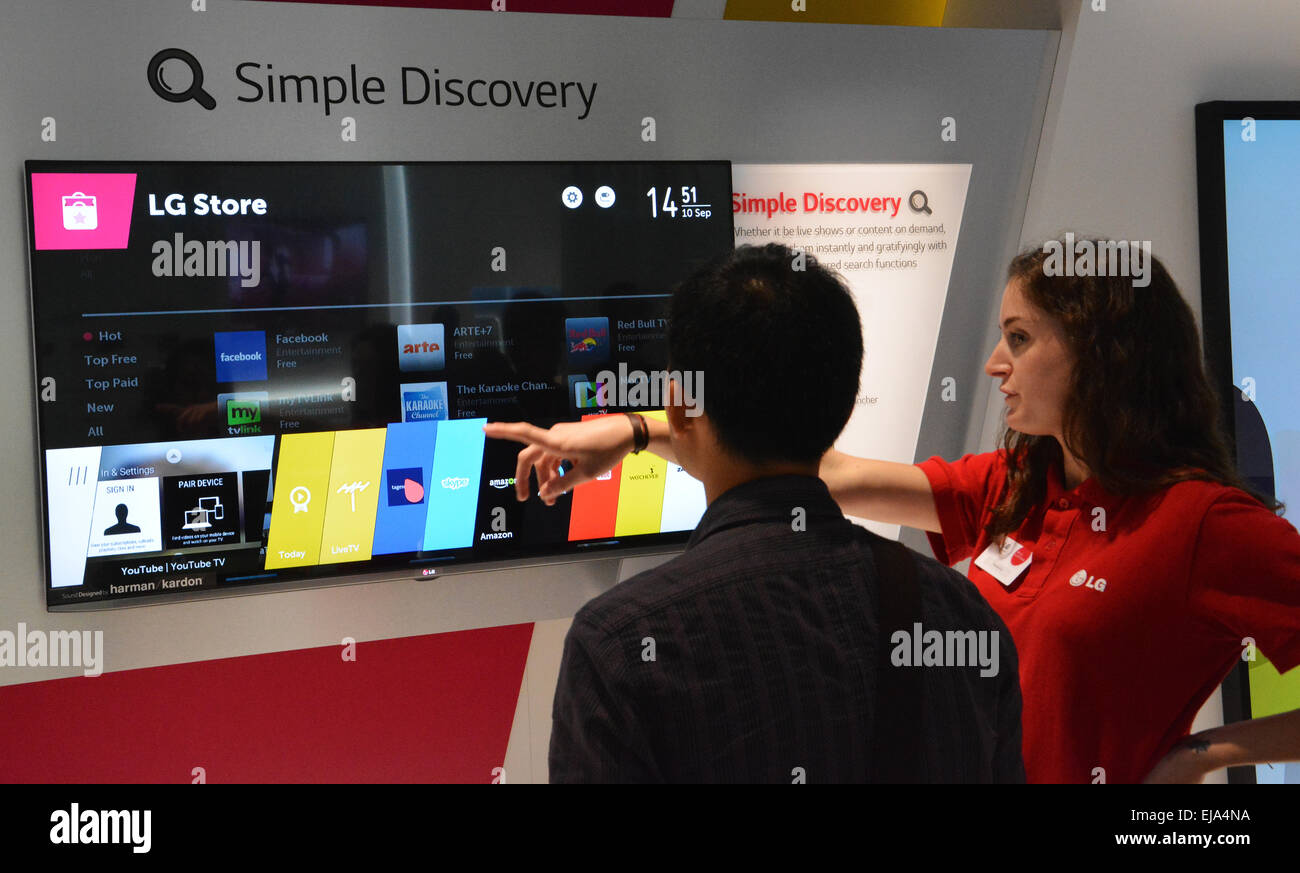 Consumer Electronic Show IFA Berlin Stockfoto