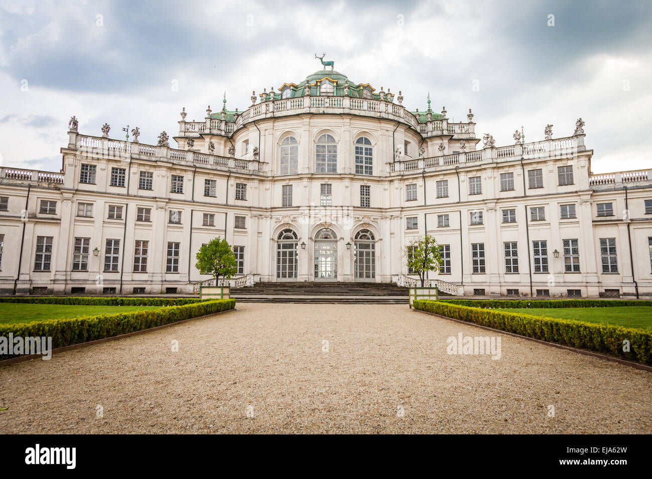 Palazzina di Stupinigi Stockfoto