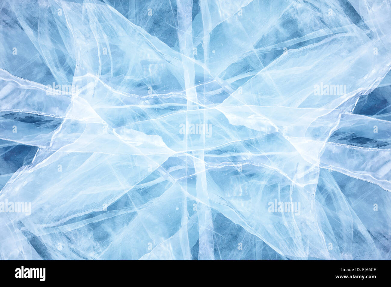 Baikal Ice Textur Stockfoto