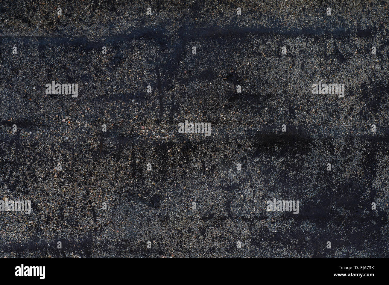 verwitterte Papierstruktur Hintergrund dunkel Teer Stockfoto