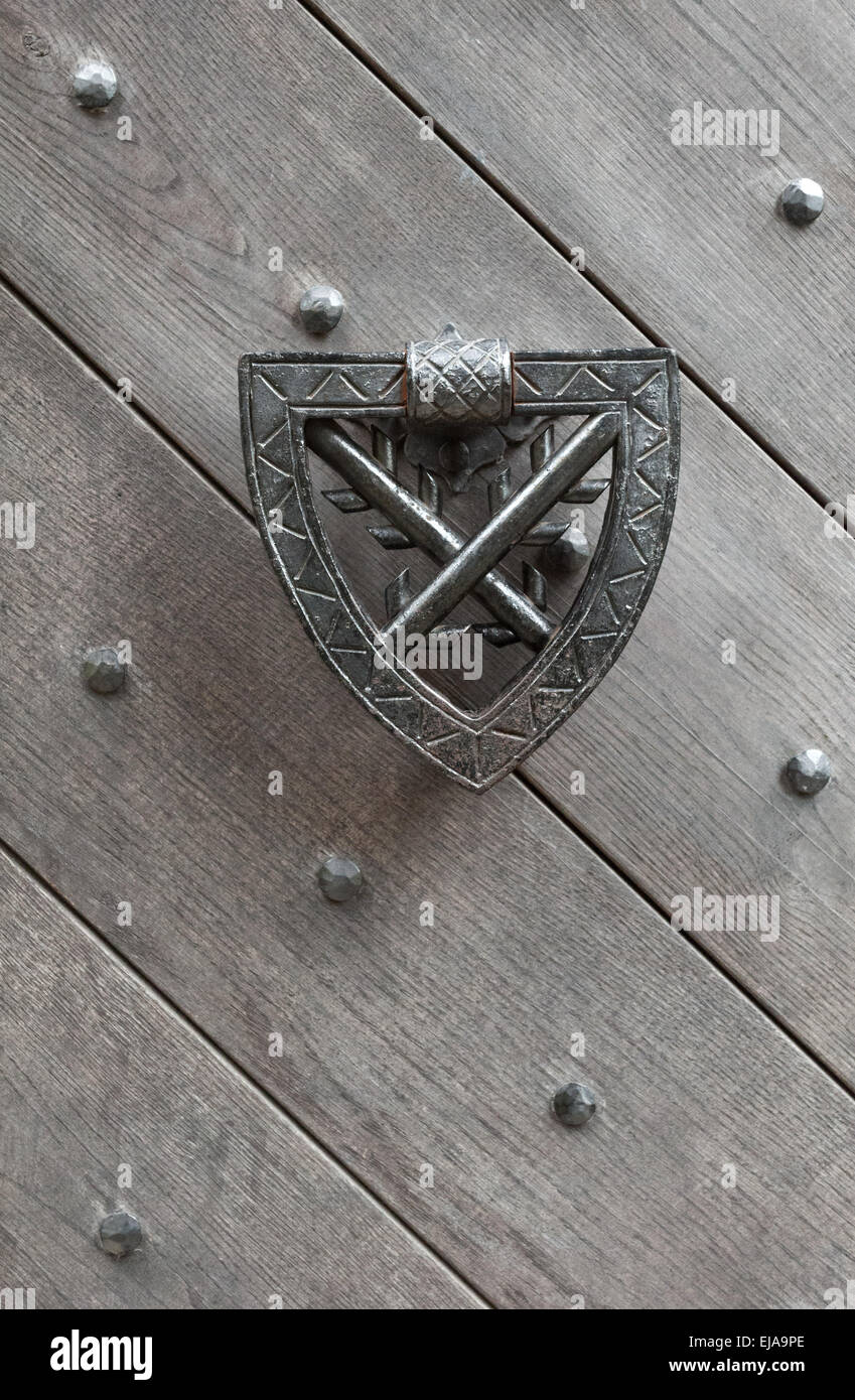 Türklopfer. Stockfoto