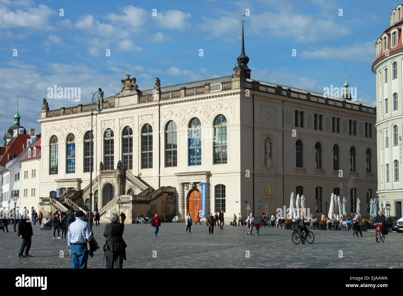 VERKEHRSMUSEUM DRESDEN / JOHANNEUM Stockfoto