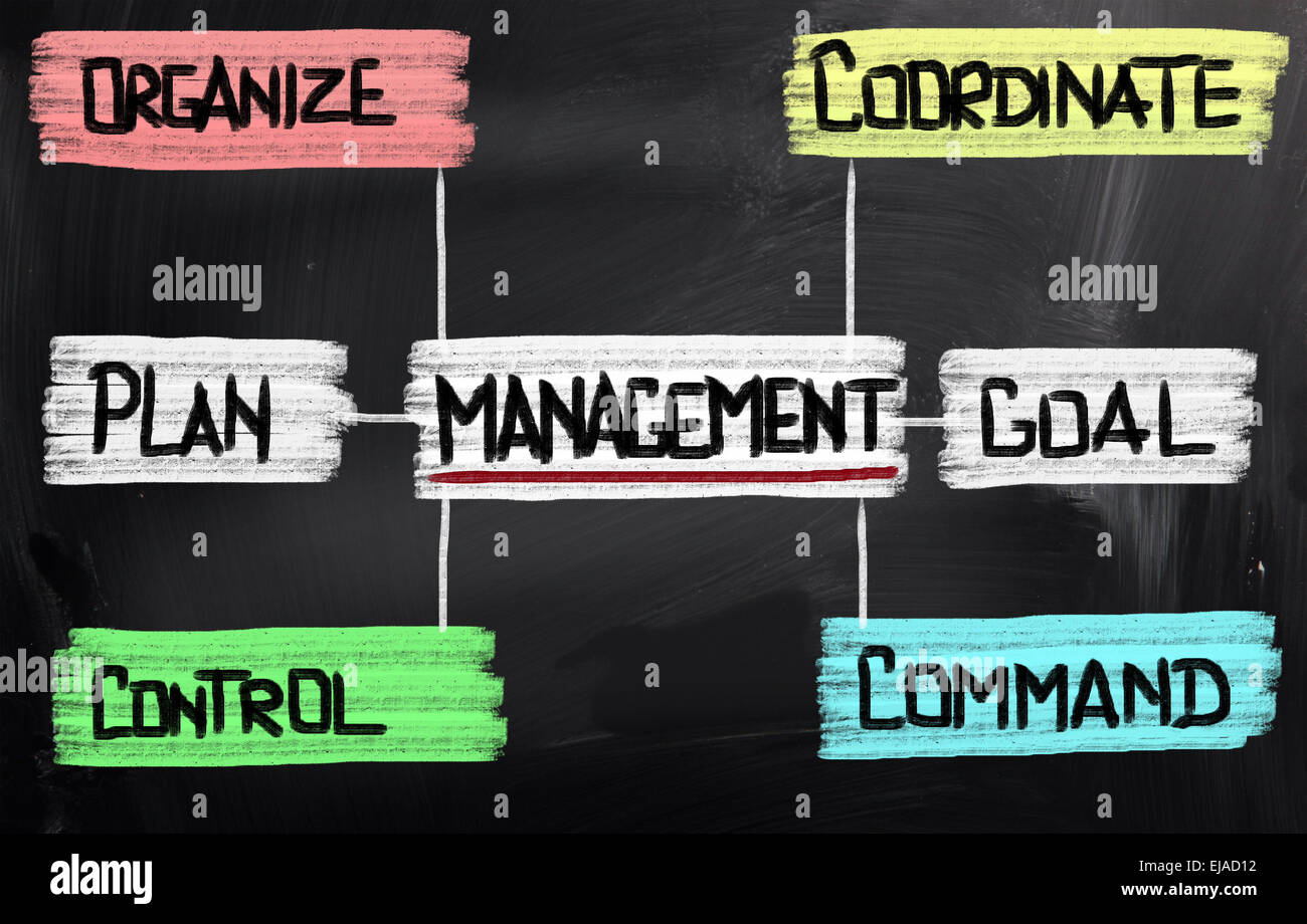 Management-Konzept Stockfoto