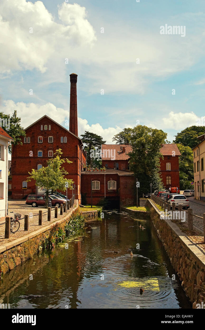 Alte Mühle Hansestadt Wismar Deutschland Stockfoto