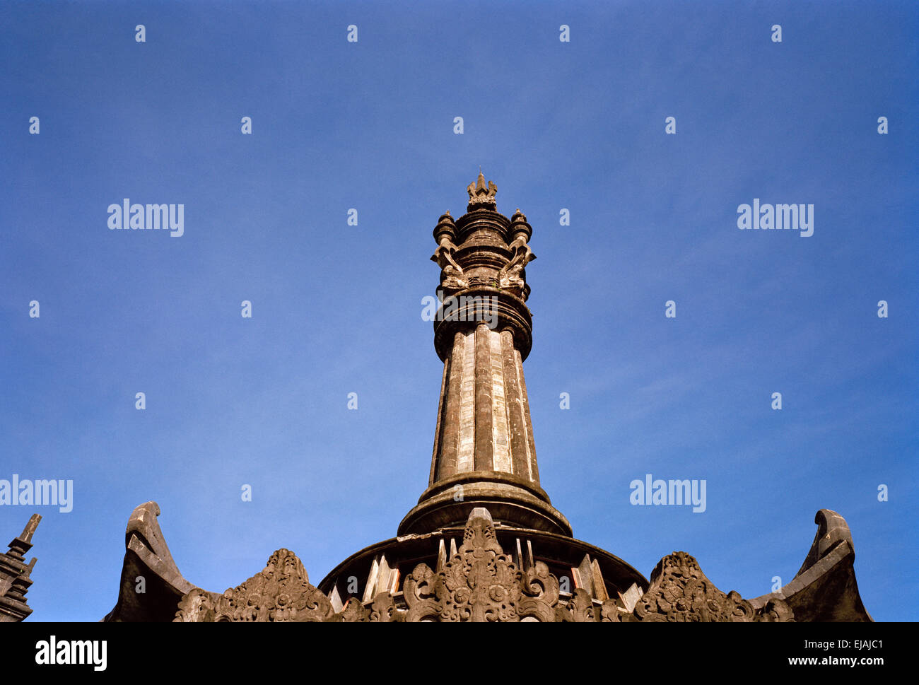 Bajra Sandhi Denkmal in Denpasar auf Bali in Indonesien in Südostasien. Architektur Gebäude Geschichte Kultur historischen Wanderlust Travel Stockfoto