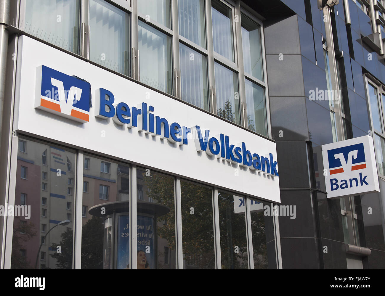 Berliner Volksbank Stockfoto