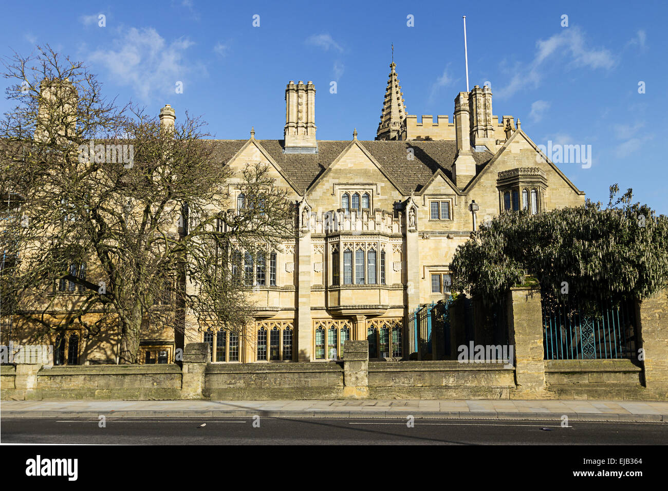 Historische Gebäude der Universität in Oxford Stadt, England Stockfoto