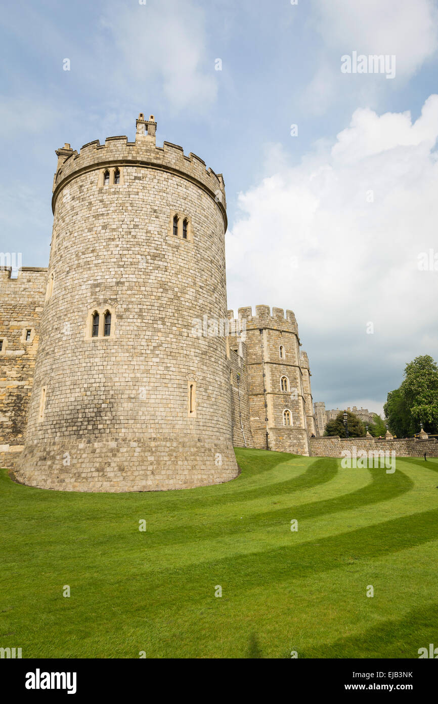 Windsor Castle Tourist England Vereinigtes Königreich Großbritannien Stockfoto